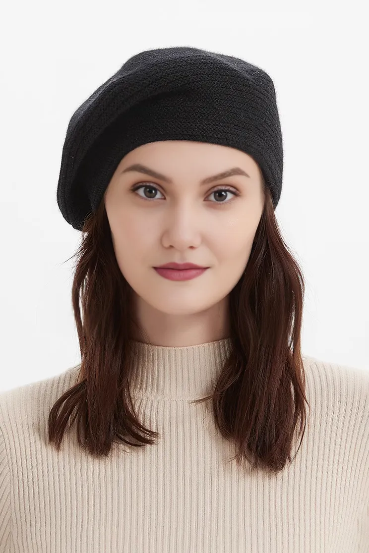 100 Cashmere  French Beret Hats