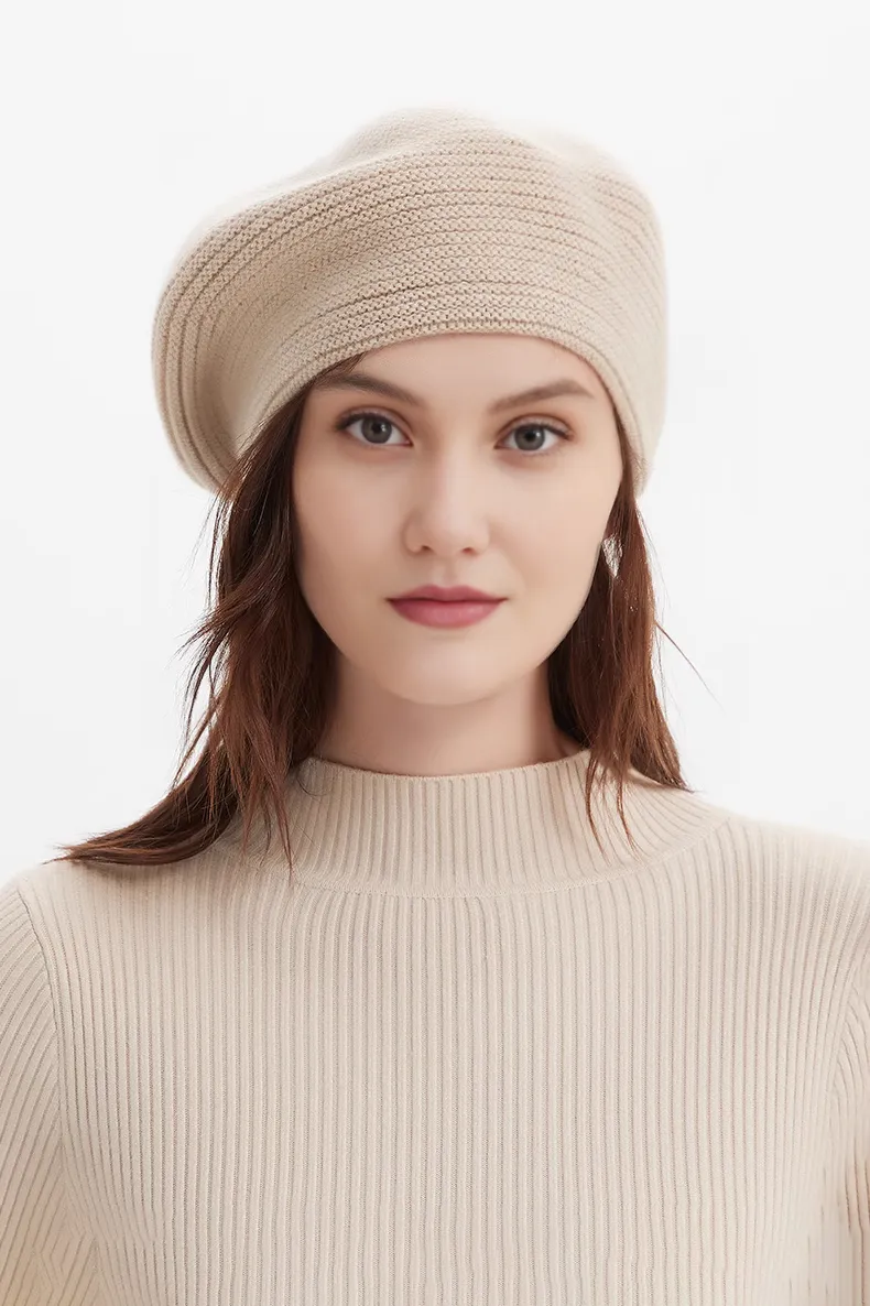 100 Cashmere  French Beret Hats