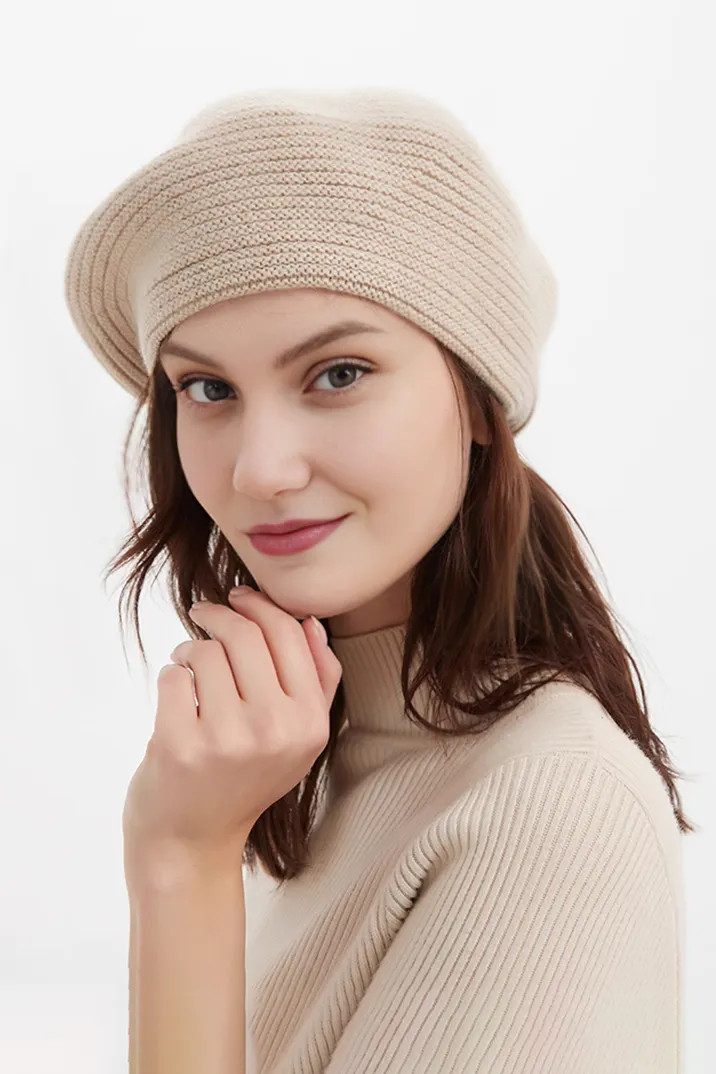 100 Cashmere  French Beret Hats