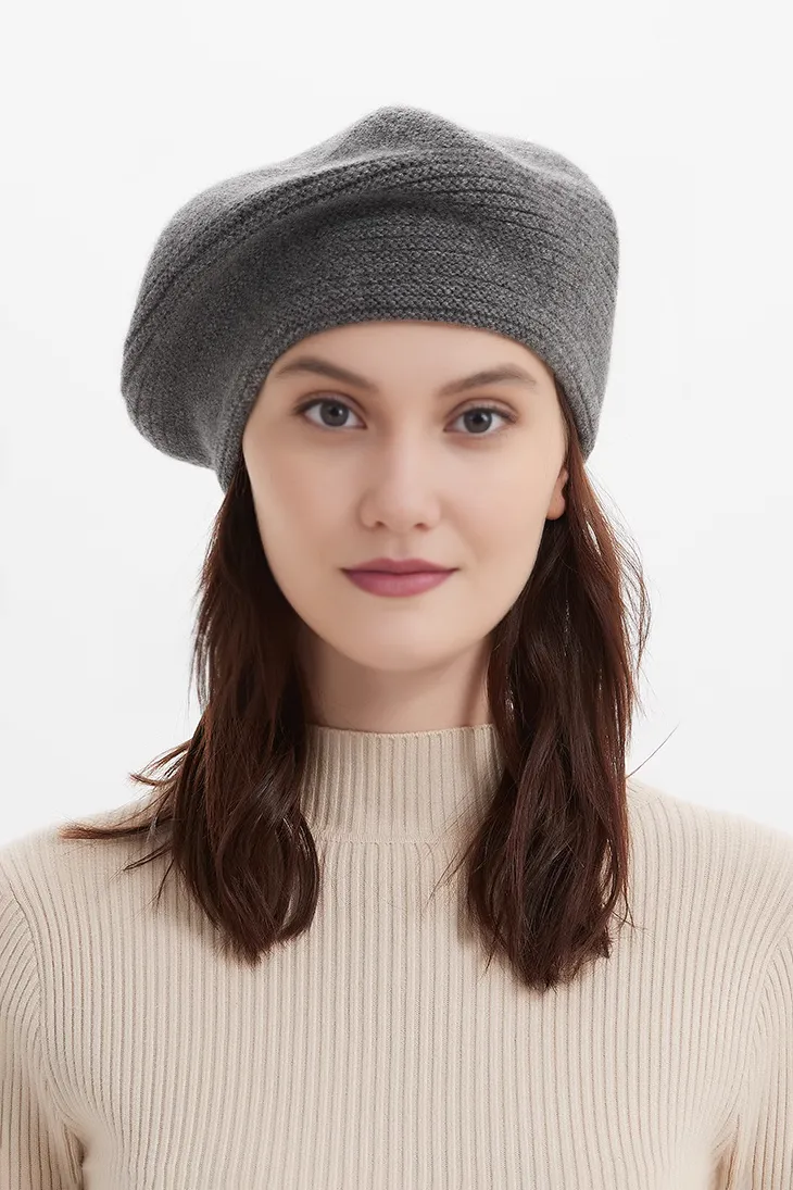 100 Cashmere  French Beret Hats