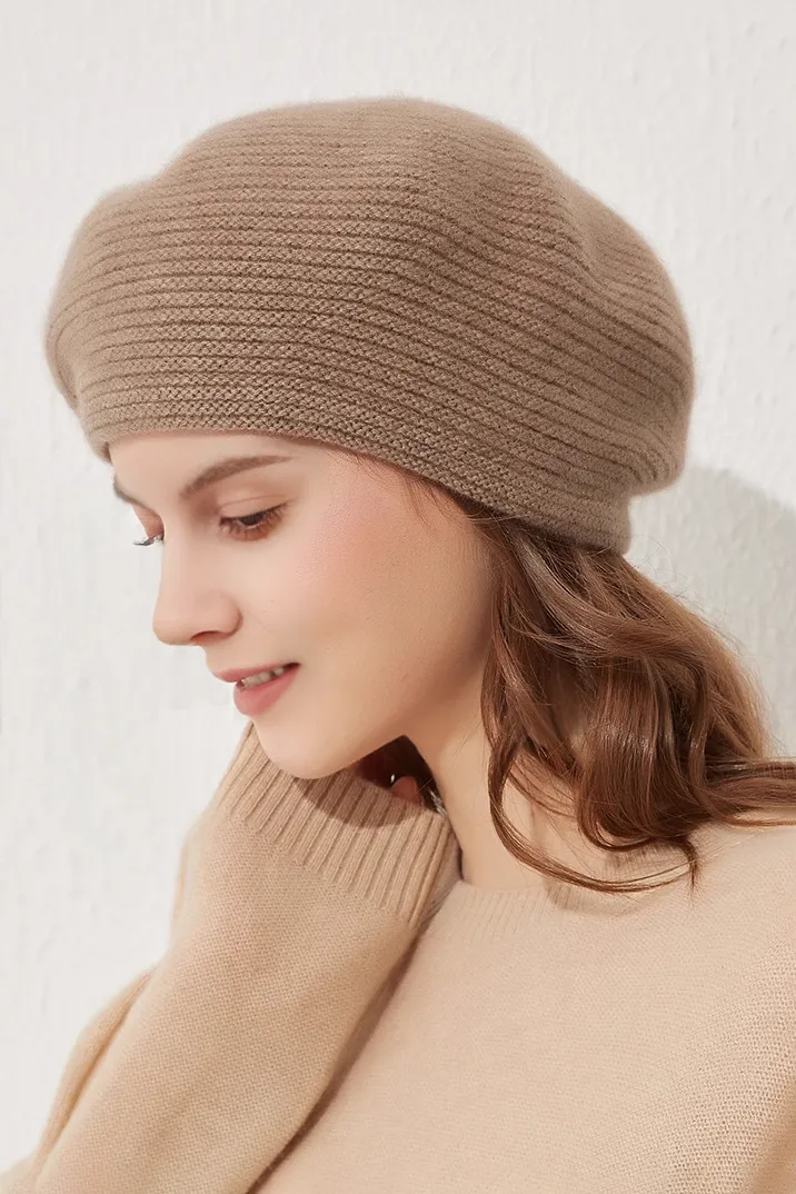 100 Cashmere  French Beret Hats