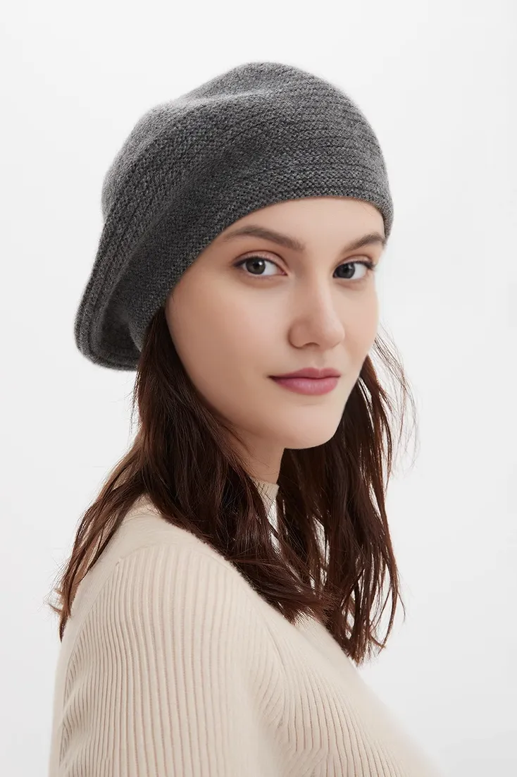 100 Cashmere  French Beret Hats