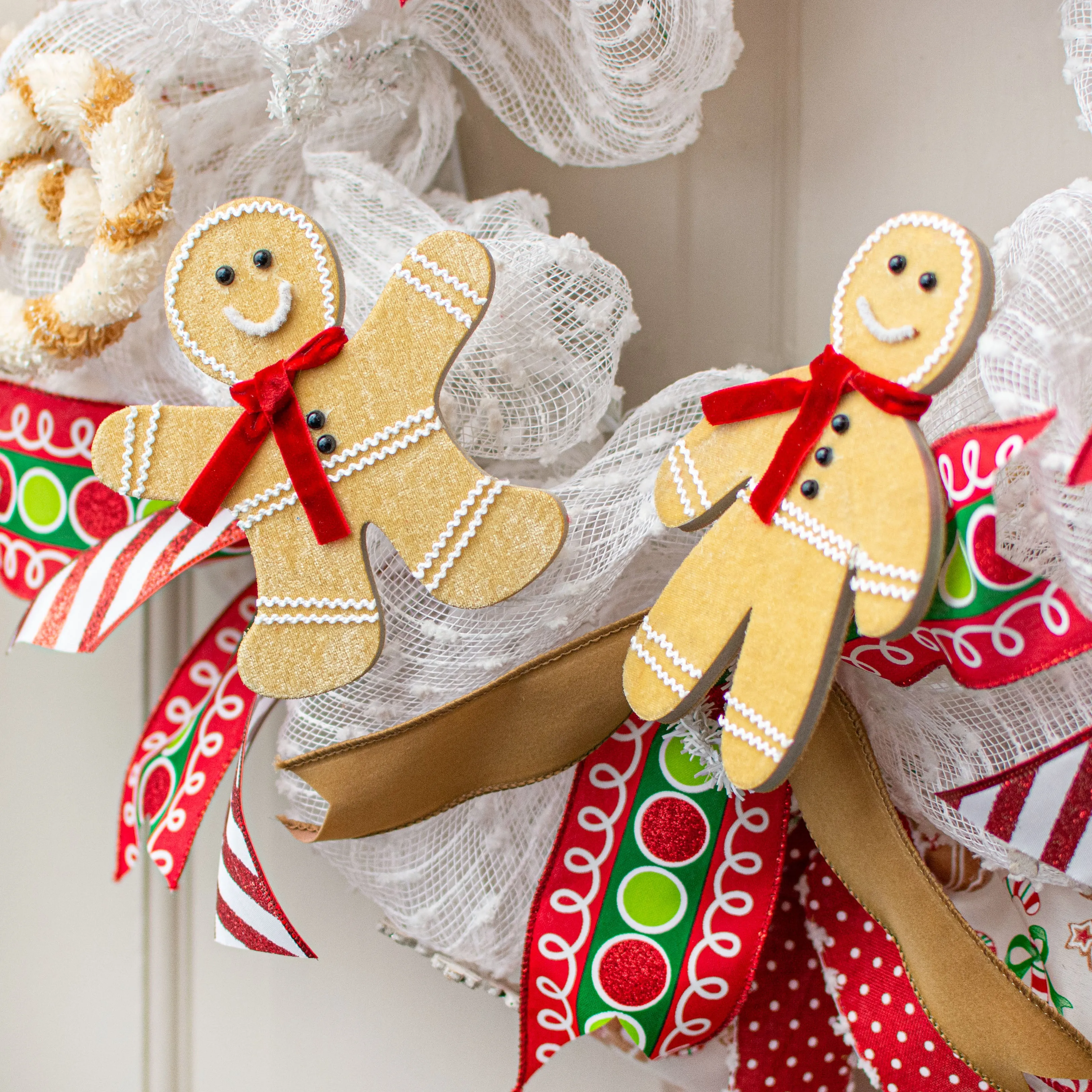 5.5" Gingerbread Cookie Ornaments (2)