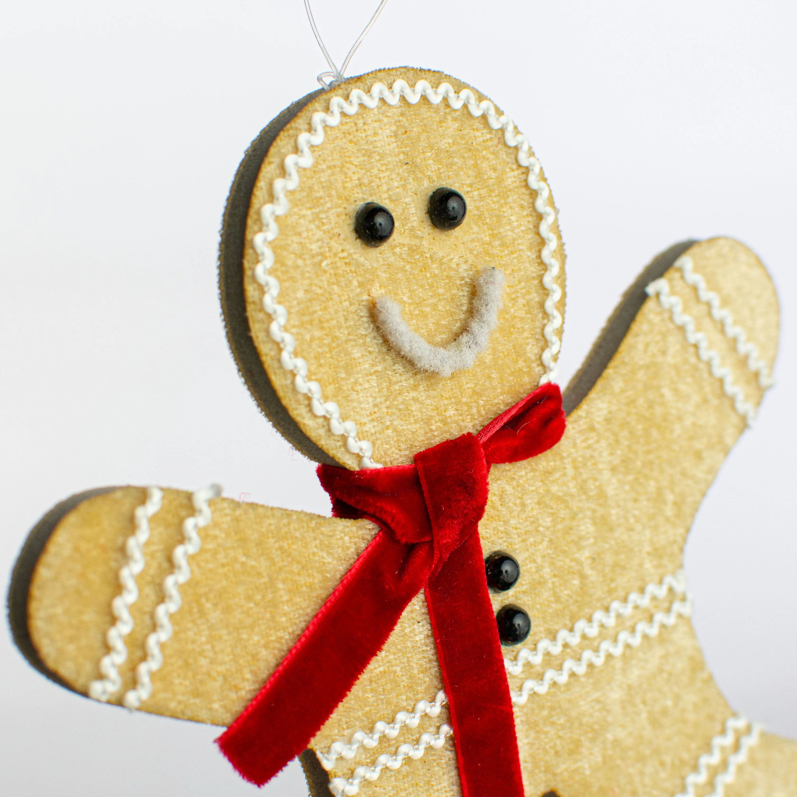 5.5" Gingerbread Cookie Ornaments (2)