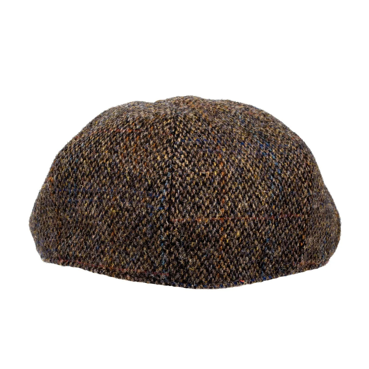 Arran Harris Tweed 8Pc Cap Grey