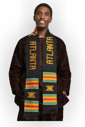 Atlanta Handwoven Kente Scarf-Sash