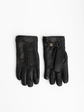 Black Deerskin Gloves