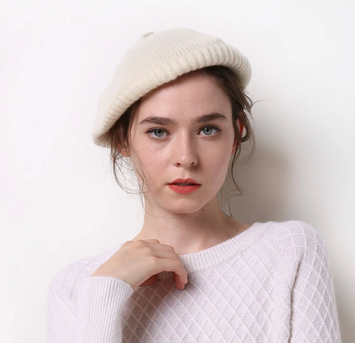 Cashmere beret