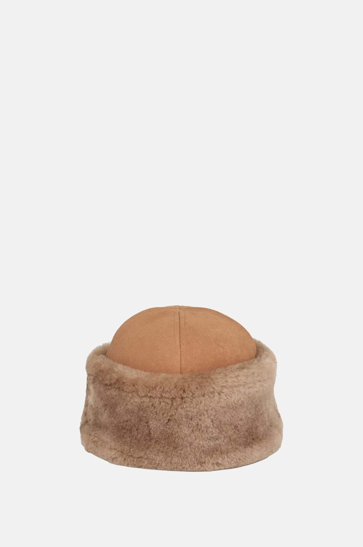 Dora Shearling Hat Ginger Beige