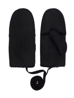 Emu Australia T Birrarung Black Sheepskin Gloves Mittens W7011