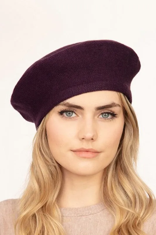 French Girl Fashion Beret