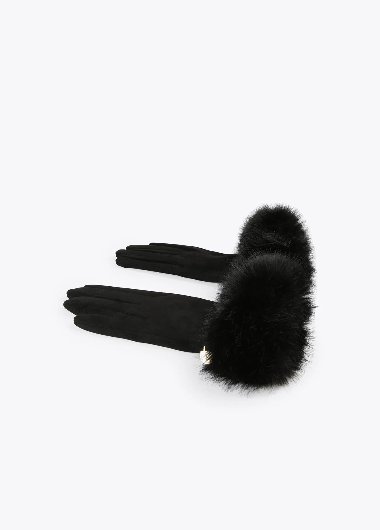 Fur gloves