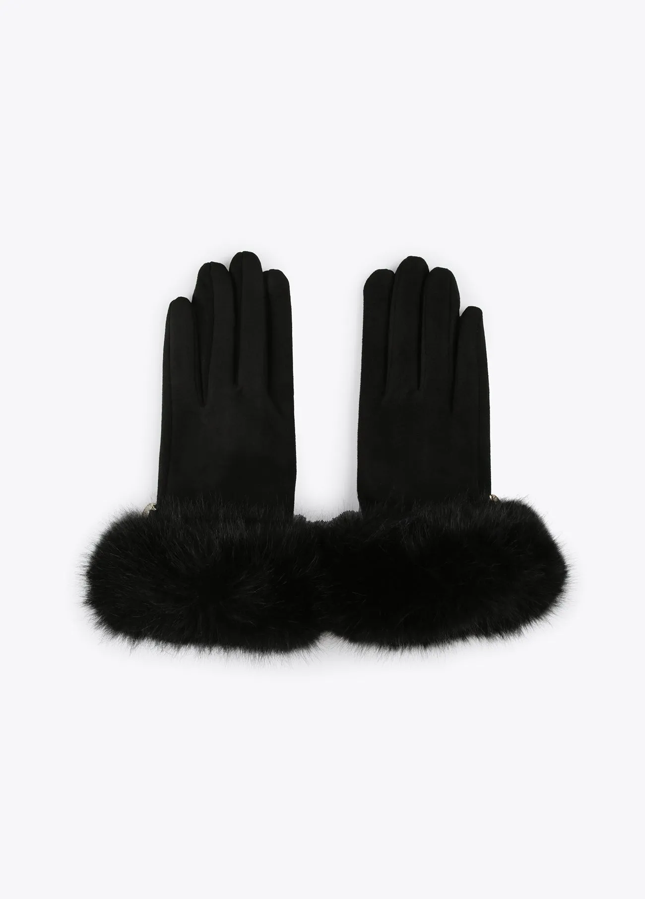 Fur gloves