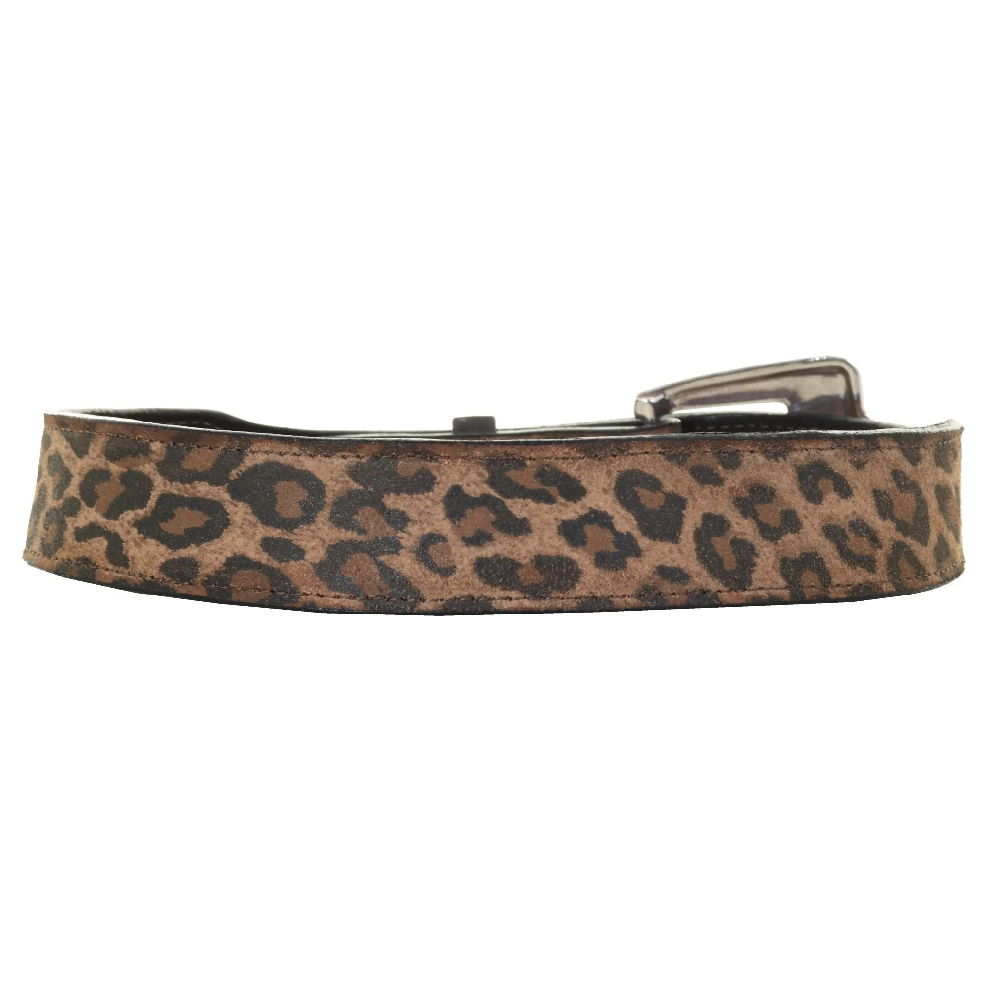 HATB05 - Leopard Suede Hat Band