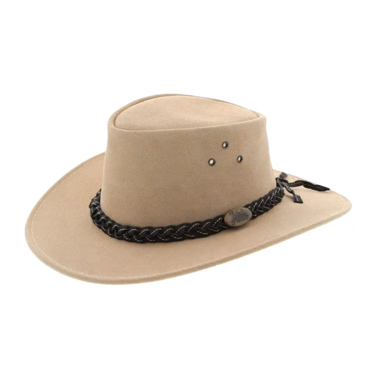 Jacaru Hats Wallaroo Suede - Sand