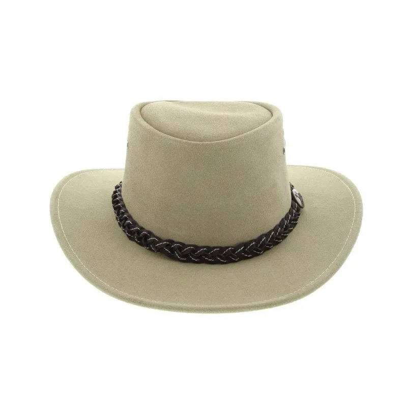 Jacaru Hats Wallaroo Suede - Sand