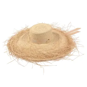 Luella Frayed Hat, Natural