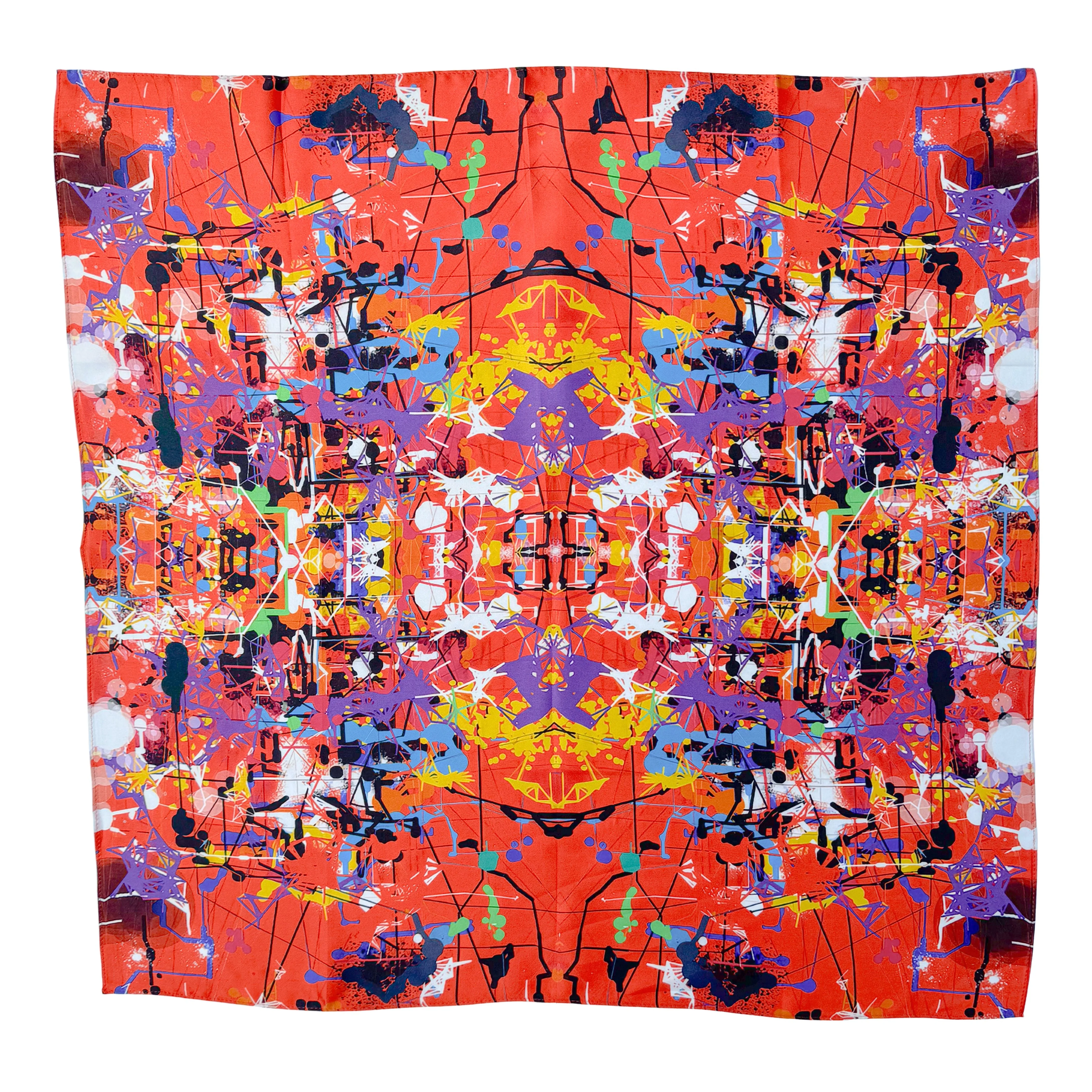 Mulberry Silk Luxury Scarf- Pumpkin’s Inner Realm