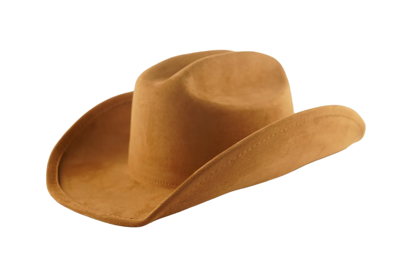 Nashville Suede Cowgirl Hat - Tan