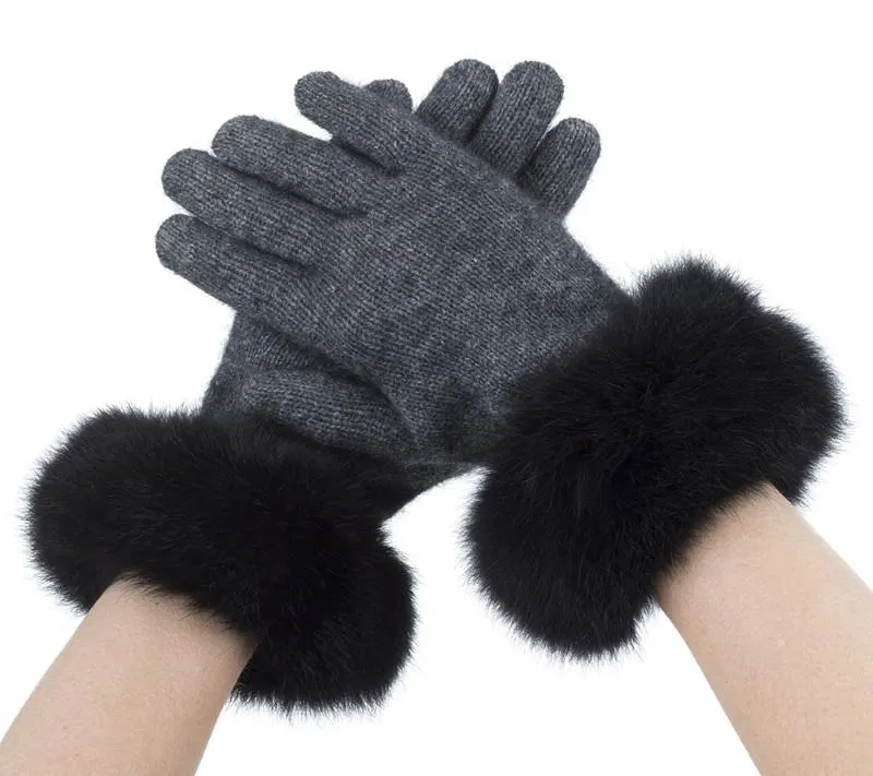 Possum Merino Fur Trim Glove