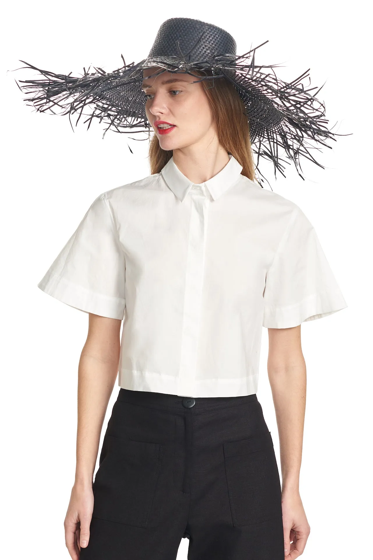 RIO Straw fringed Hat