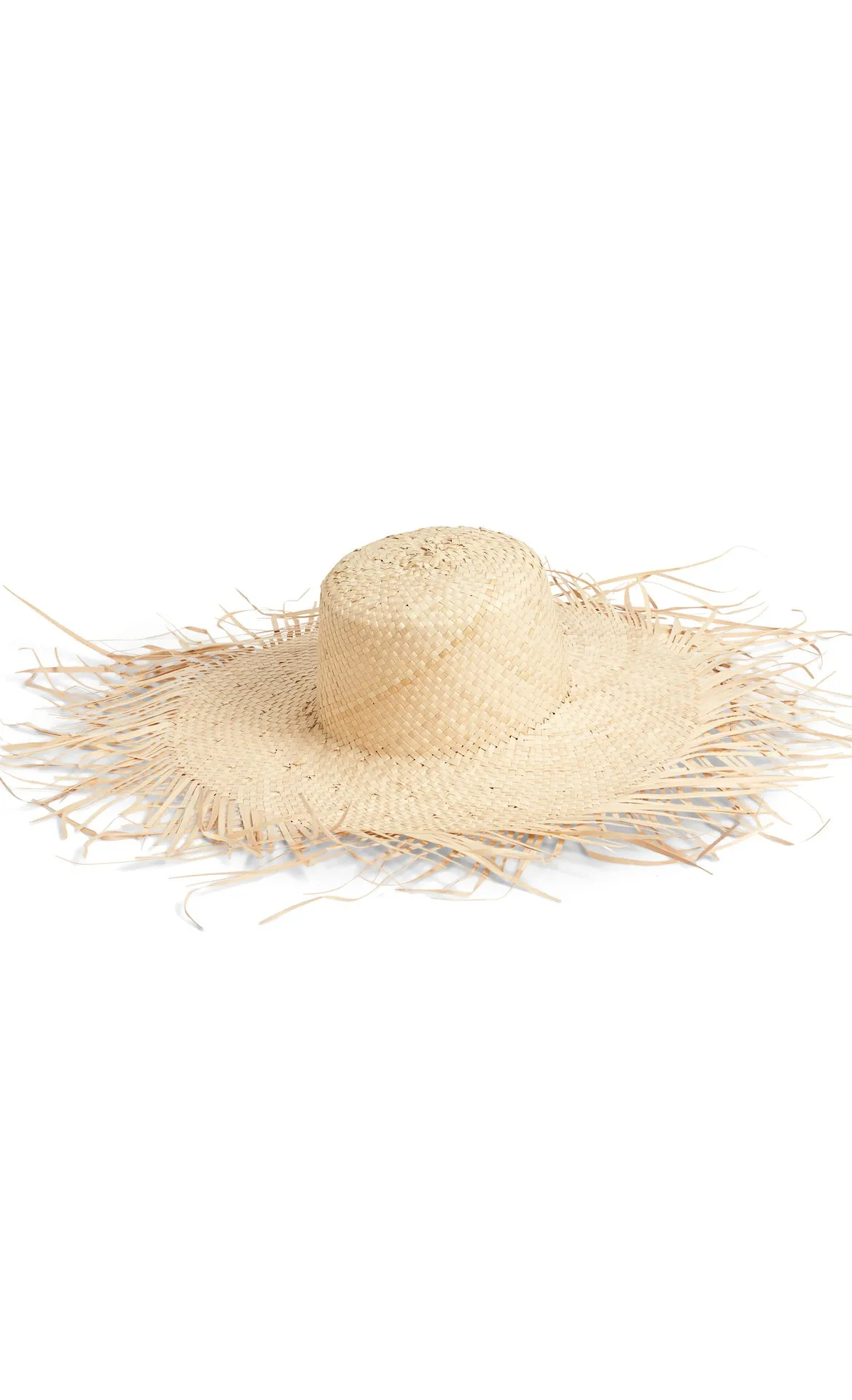 RIO Straw fringed Hat