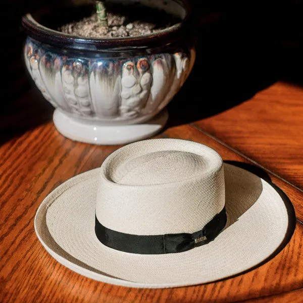 Scala - Masa Big Brim Grade 3 Gambler Panama Hat