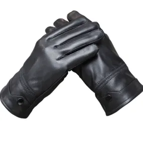 Sheep Leather Gloves Men