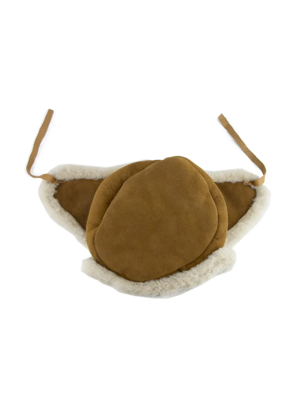 Sheepskin Trapper Hat with Ties