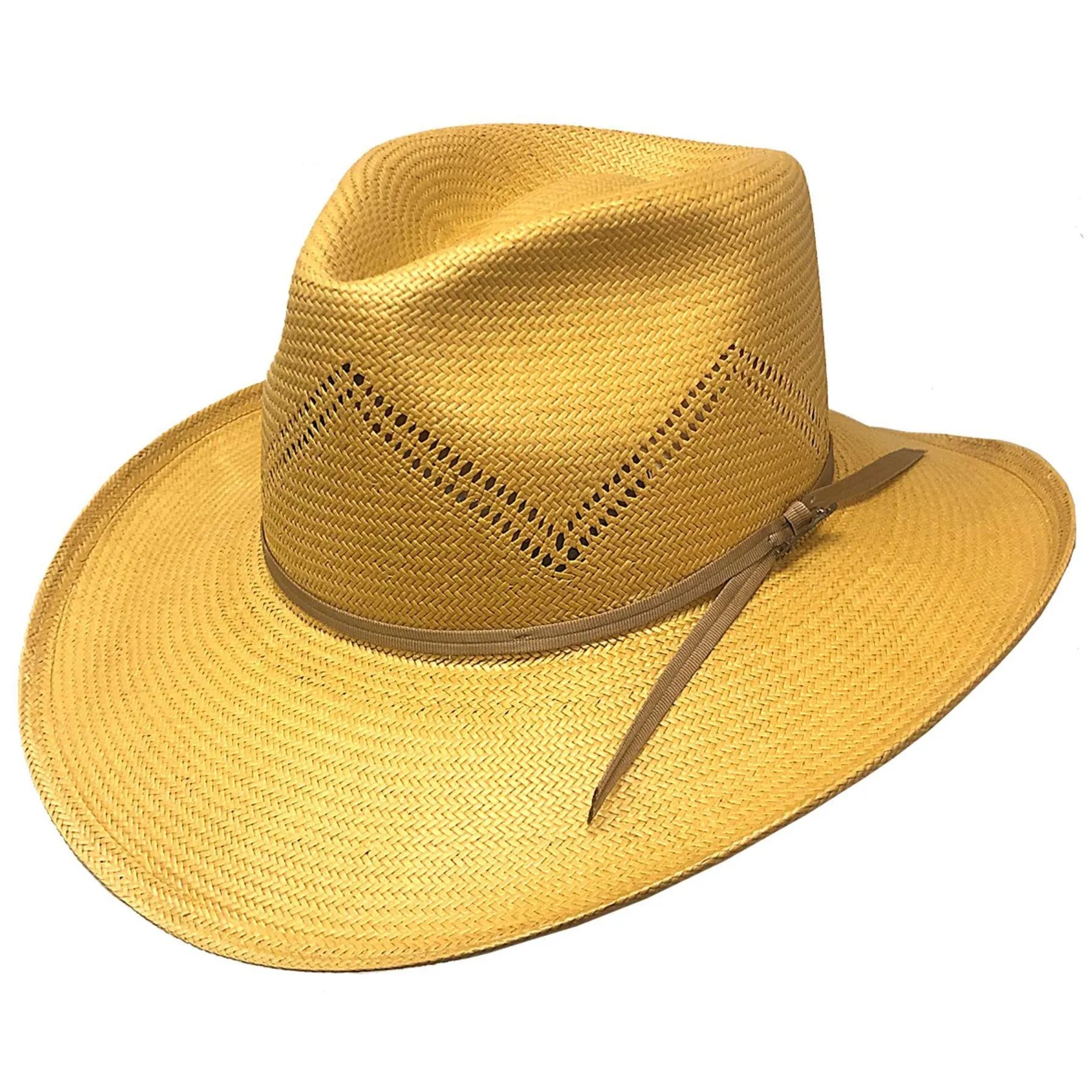 Stetson Zig Zag Straw Hat