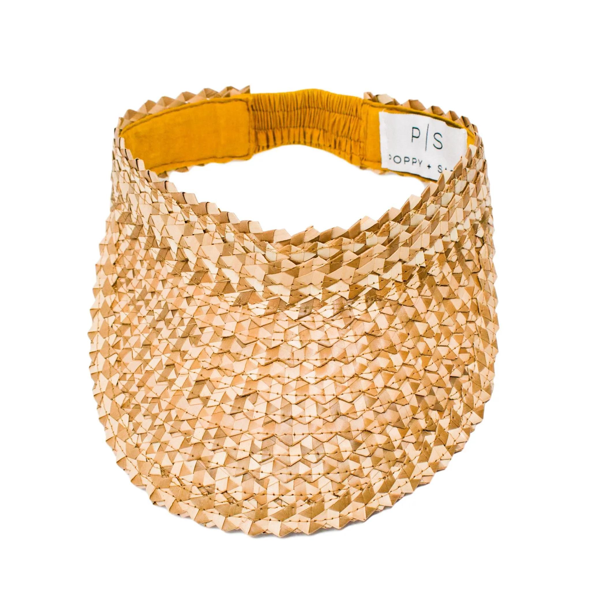 STRAW SUN VISOR - NATURAL