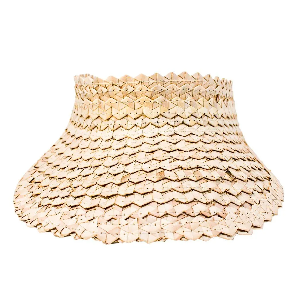 STRAW SUN VISOR - NATURAL