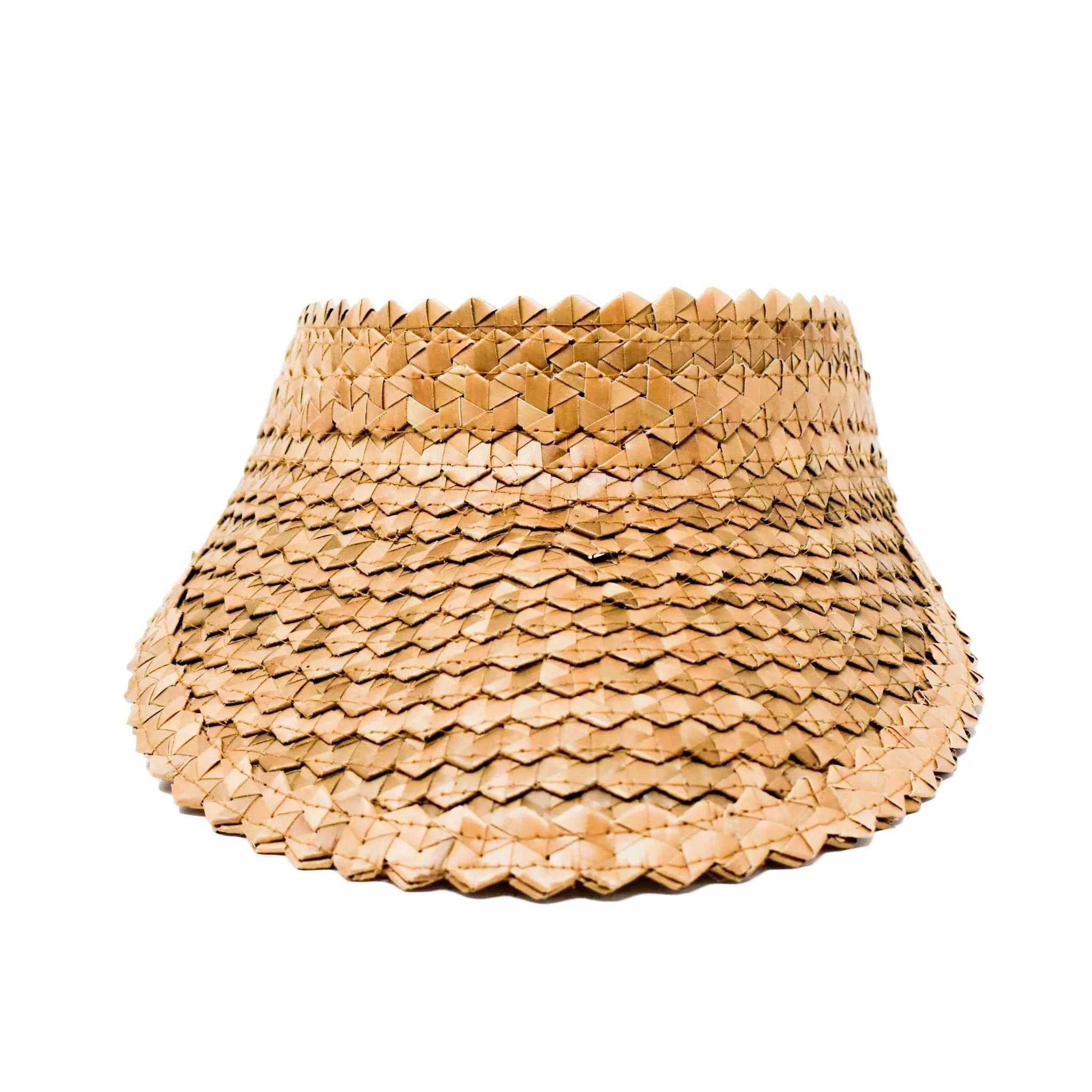 STRAW SUN VISOR - NATURAL