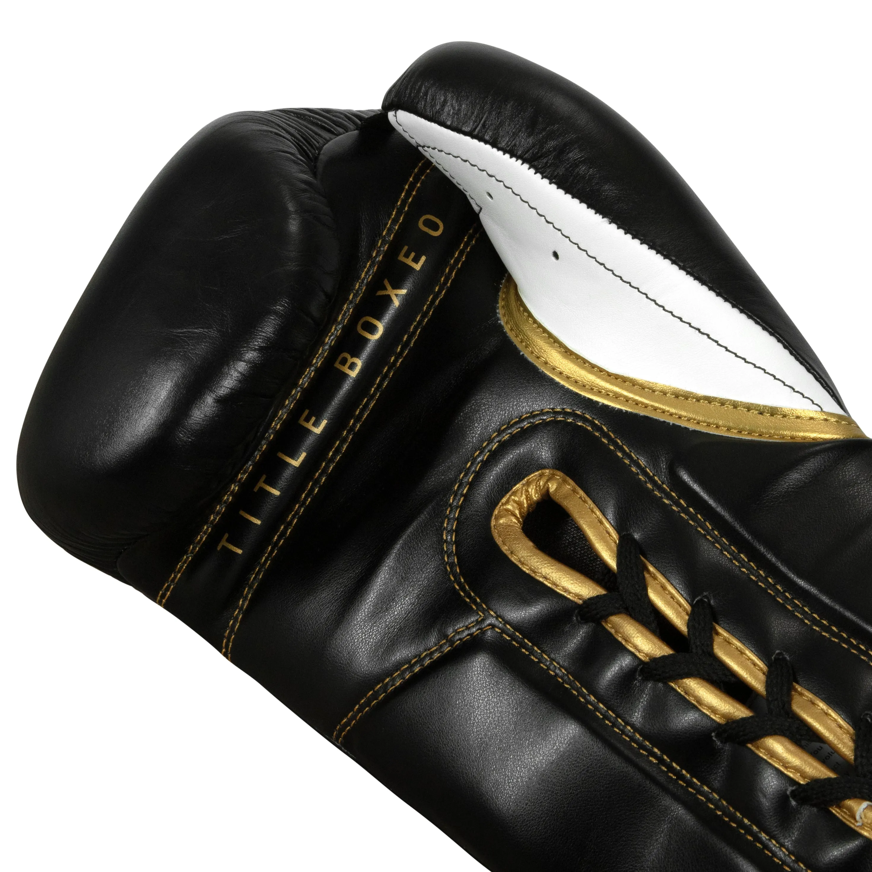 TITLE Boxeo Mexican Leather Lace Training Gloves Quatro