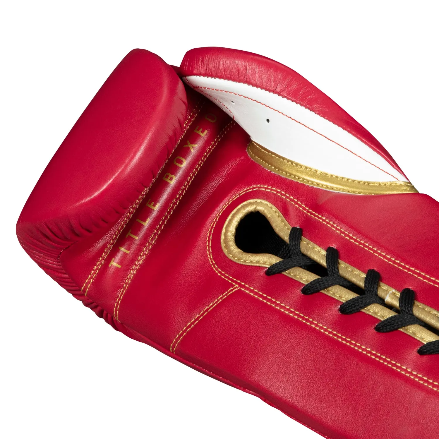 TITLE Boxeo Mexican Leather Lace Training Gloves Quatro