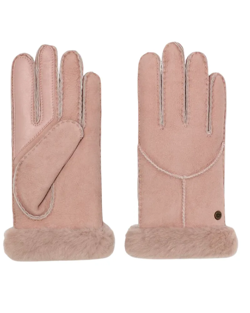 UGG Cliff Sheepskin Whipstitch Gloves