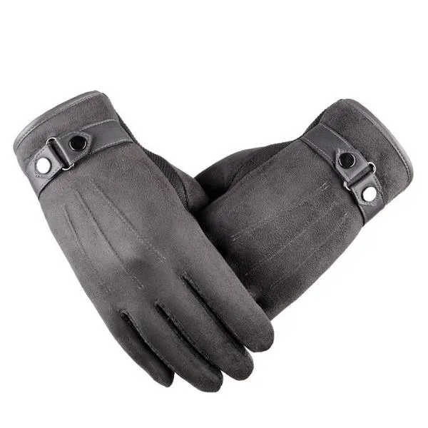 Warm Velvet Cold-Proof Gloves Thermal Touch Phone Screen