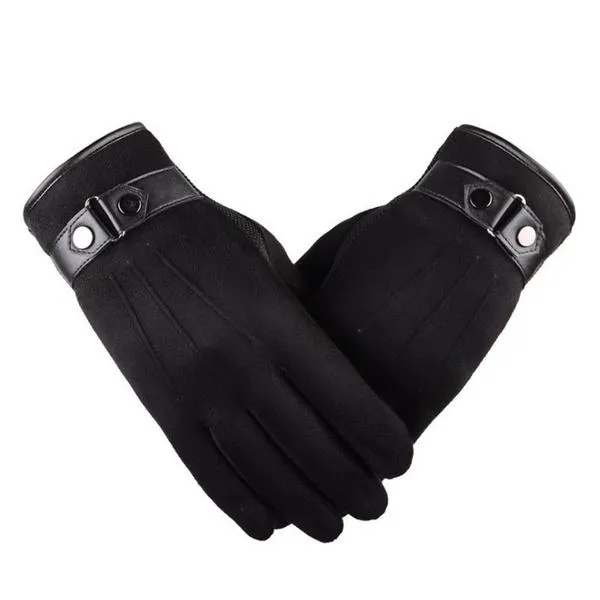 Warm Velvet Cold-Proof Gloves Thermal Touch Phone Screen