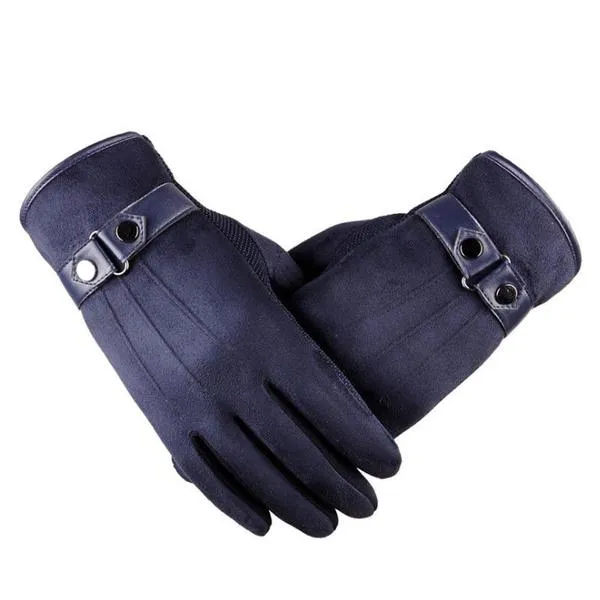 Warm Velvet Cold-Proof Gloves Thermal Touch Phone Screen