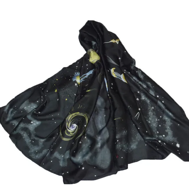 Women Shawl High Quality Silk Scarf