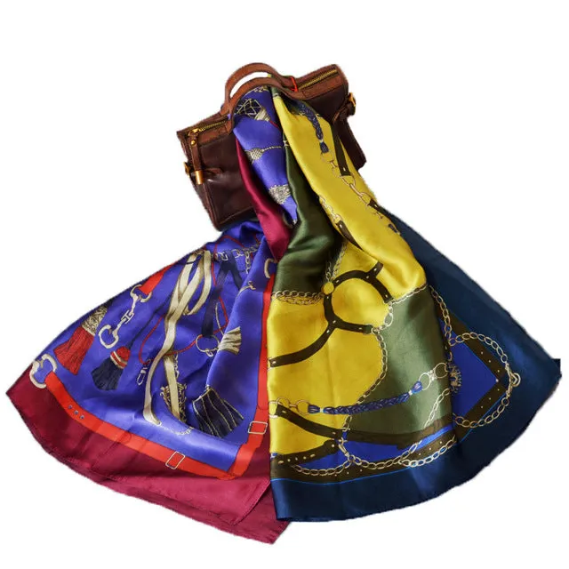 Women Shawl High Quality Silk Scarf