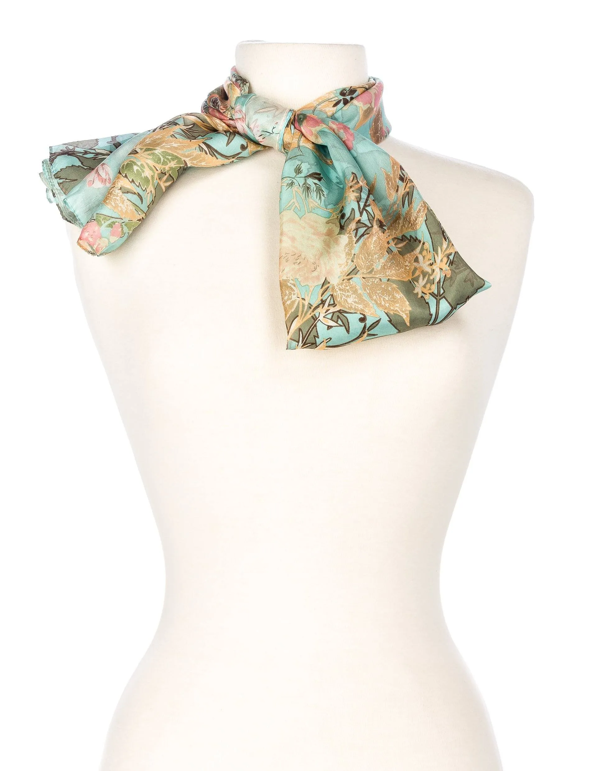 Women's Premium 100% Silk Scarf